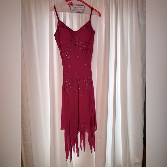 Sue Wong Dresses & Skirts - Sue Wong Pink Beaded Formal Dress